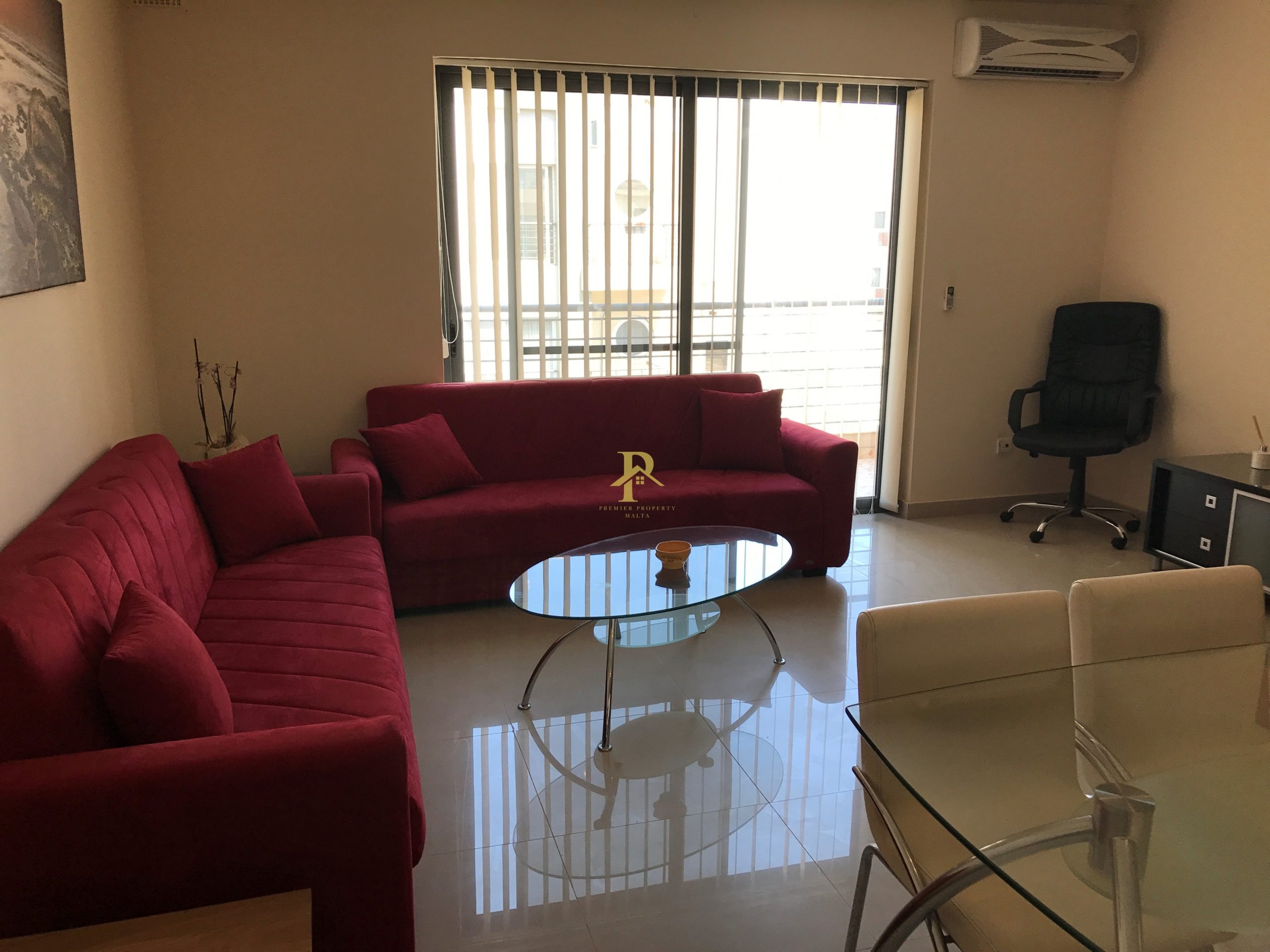 MSIDA – 2 BED APARTMENT FOR LONG LET €1,000 WITH OPTIONAL GARAGE